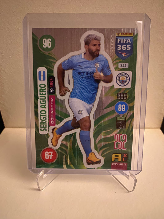 Panini Adrenalyn XL FIFA 365 2021 - Manchester City Sergio Aguero Holofoil - Pokedexet