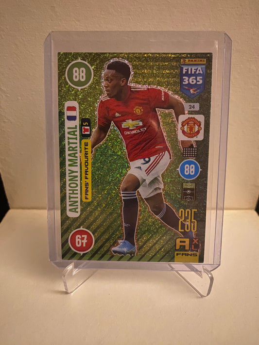 Panini Adrenalyn XL FIFA 365 2021 - Manchester United Anthony Martial Holofoil - Pokedexet