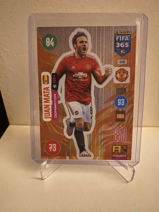 Panini Adrenalyn XL FIFA 365 2021 - Manchester United Juan Mata Holofoil - Pokedexet