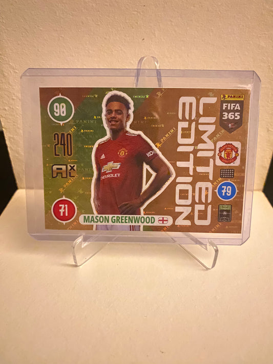 Panini Adrenalyn XL FIFA 365 2021 - Manchester United Mason Greenwood Holofoil - Pokedexet