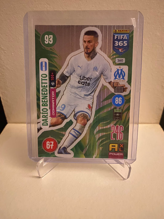Panini Adrenalyn XL FIFA 365 2021 Marseille Dario Benedetto Holofoil