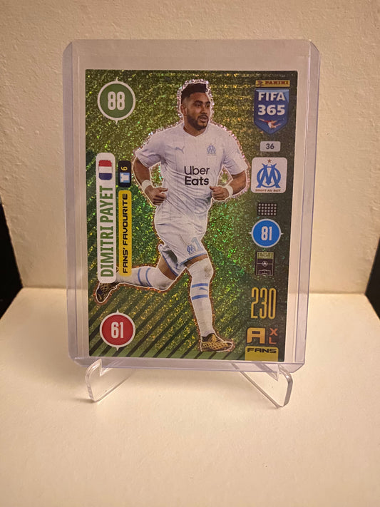Panini Adrenalyn XL FIFA 365 2021 Marseille Dimitri Payet Holofoil