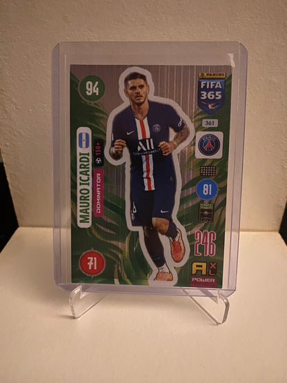Fodbold kort Panini Adrenalyn XL FIFA 365 2021 - Paris Saint Germain Mauro Icardi Holofoil - Pokedexet