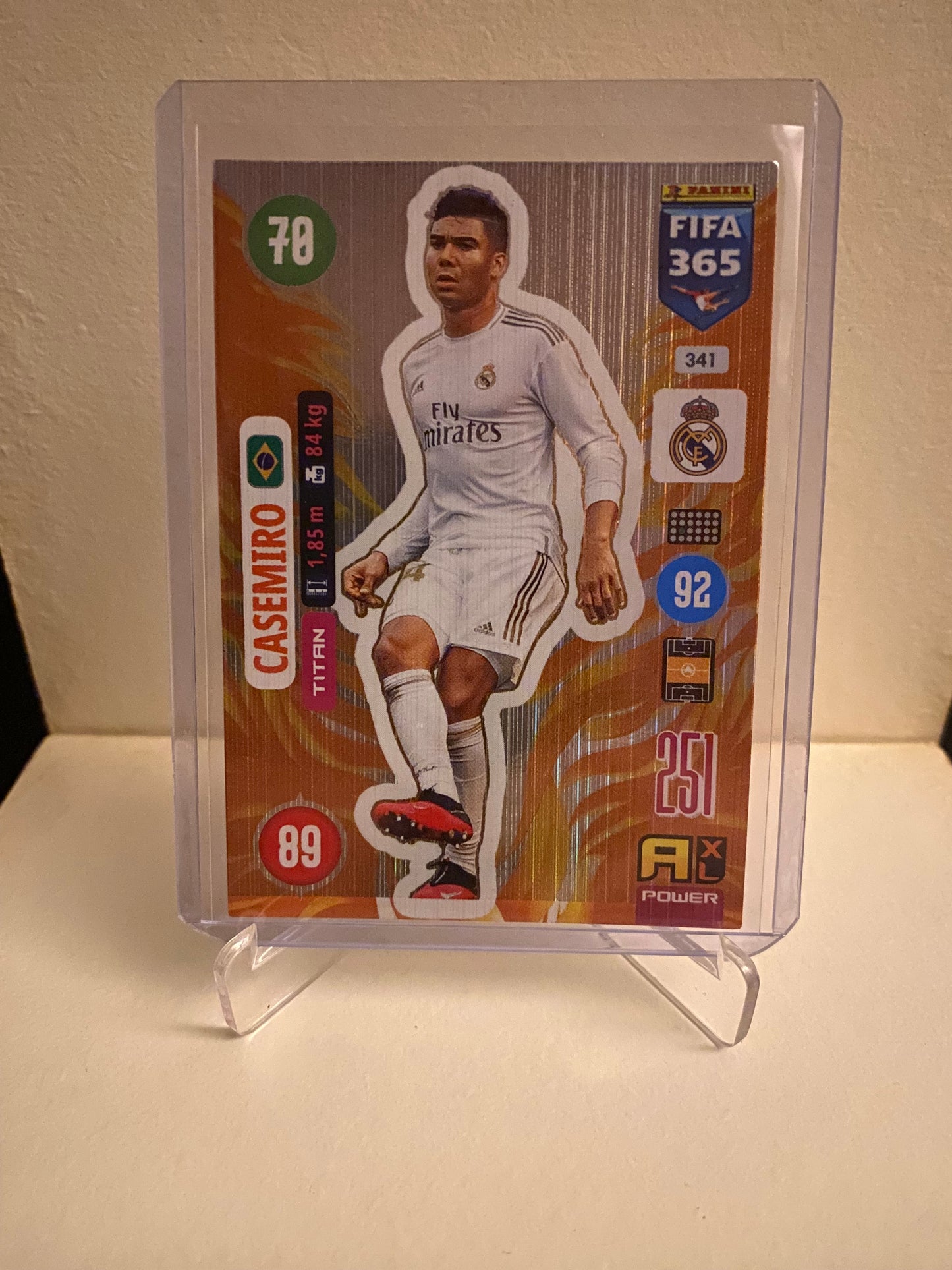Panini Adrenalyn XL FIFA 365 2021 - Real Madrid Casemiro Holofoil - Pokedexet