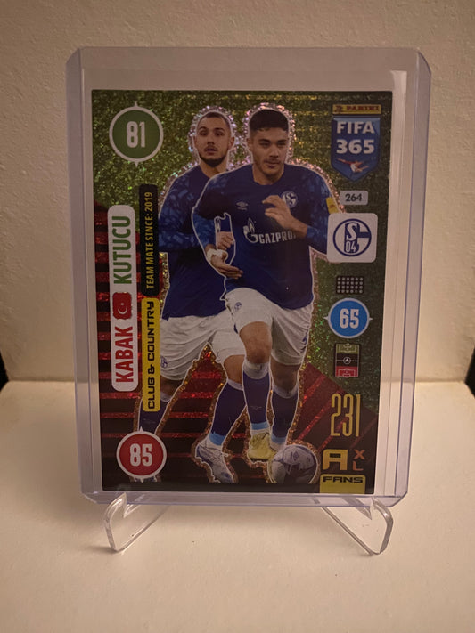Panini Adrenalyn XL FIFA 365 2021 - Schalke 04 Kabak/Kutucu Holofoil - Pokedexet