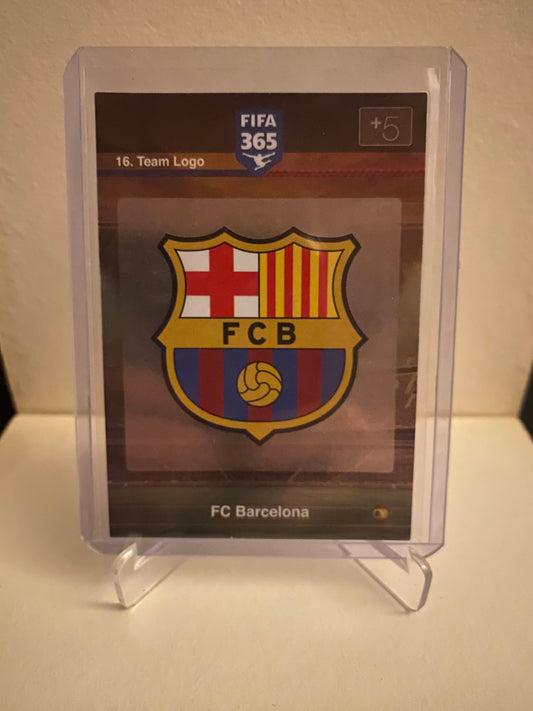 Panini Adrenalyn XL FIFA 365 - Barcelona Emblem Holofoil - Pokedexet