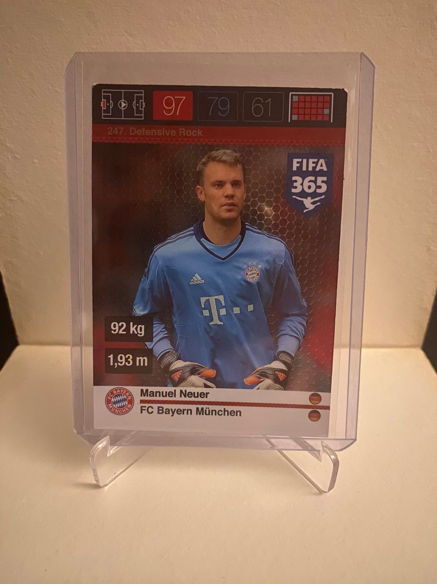 Panini Adrenalyn XL FIFA 365 - Bayern München Manuel Neuer Holofoil - Pokedexet