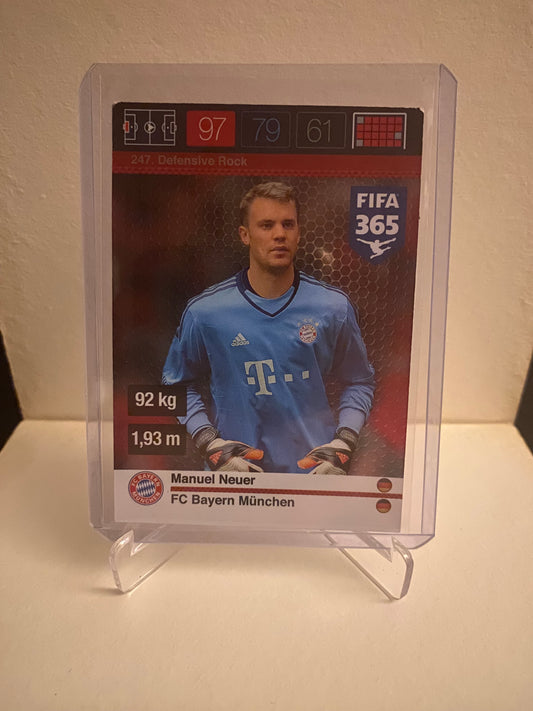 Panini Adrenalyn XL FIFA 365 - Bayern München Manuel Neuer Holofoil - Pokedexet