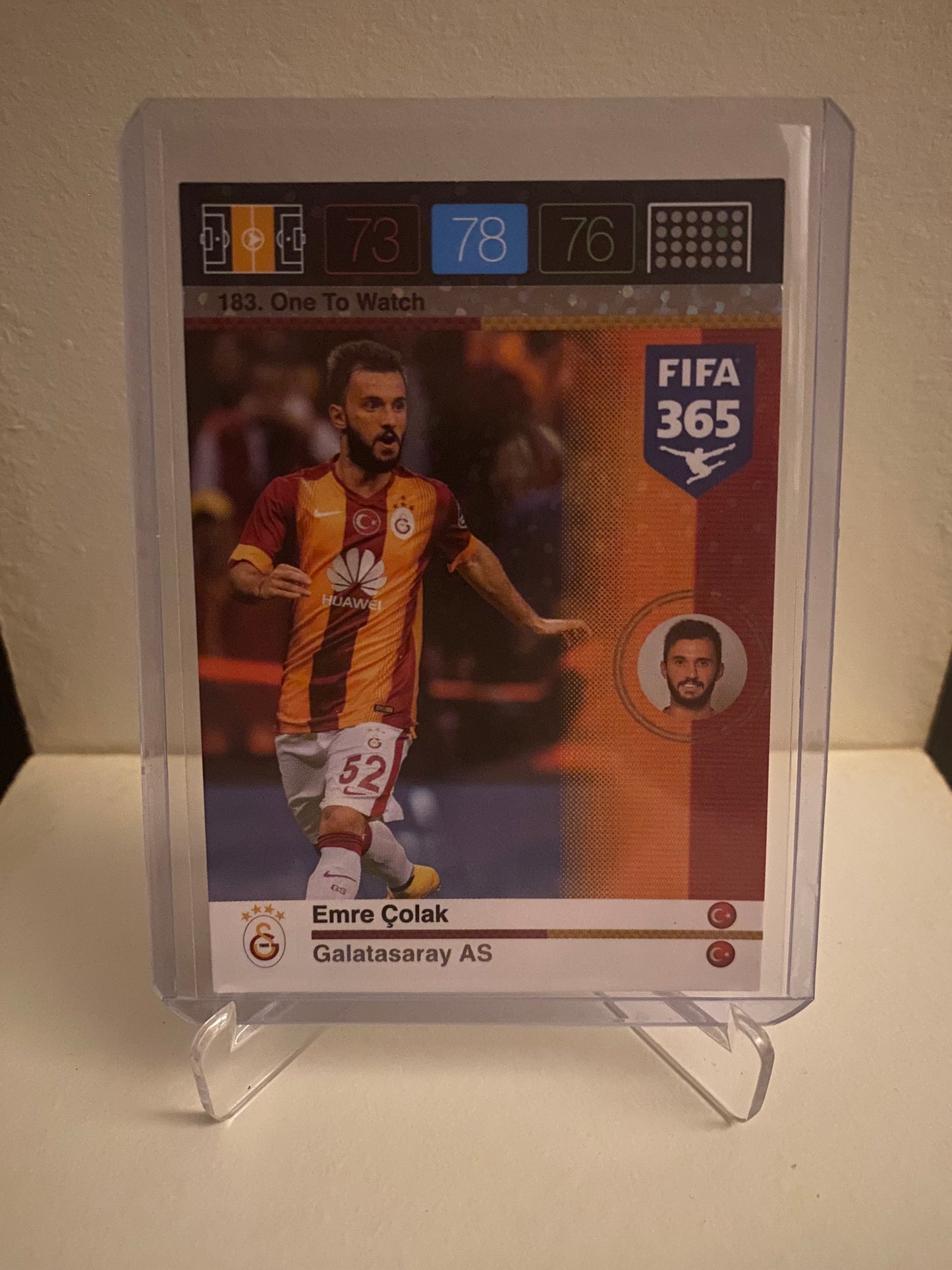Panini Adrenalyn XL FIFA 365 - Galatasaray Emre Colak Holofoil - Pokedexet