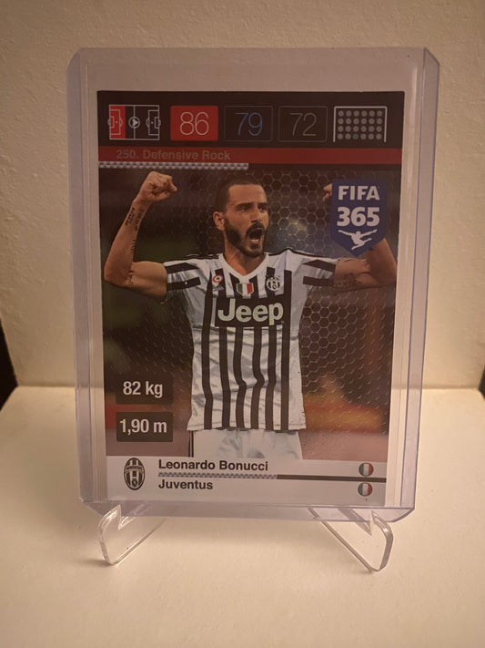 Panini Adrenalyn XL FIFA 365 - Juventus Leonardo Bonucci Holofoil - Pokedexet
