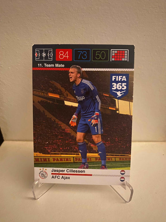 Fodbold kort Panini Adrenalyn XL FIFA 365 Nordic Edition 2015 - Ajax Jasper Cillessen - Pokedexet