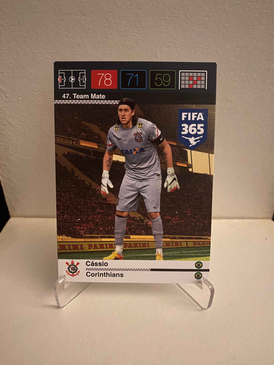 Fodbold kort Panini Adrenalyn XL FIFA 365 Nordic Edition 2015 - Corinthians Cassio - Pokedexet