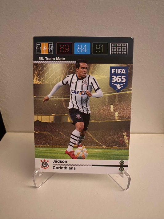 Fodbold kort Panini Adrenalyn XL FIFA 365 Nordic Edition 2015 - Corinthians Jadson - Pokedexet