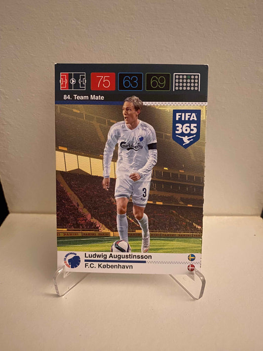 Fodbold kort Panini Adrenalyn XL FIFA 365 Nordic Edition 2015 - FC København Ludwig Augustinsson - Pokedexet