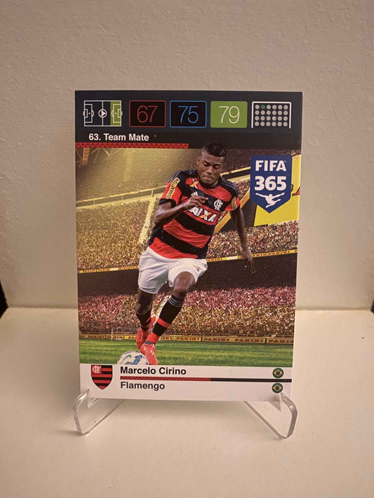 Fodbold kort Panini Adrenalyn XL FIFA 365 Nordic Edition 2015 - Flamengo Marcelo Cirino - Pokedexet