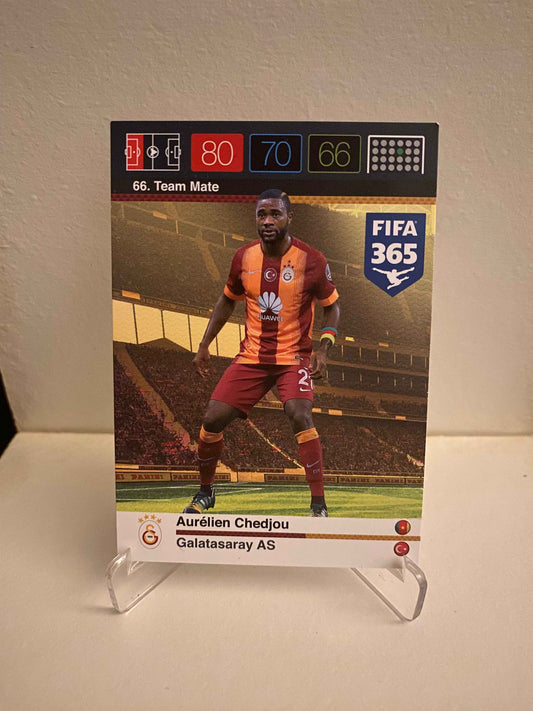 Fodbold kort Panini Adrenalyn XL FIFA 365 Nordic Edition 2015 - Galatasaray Aurelien Chedjou - Pokedexet