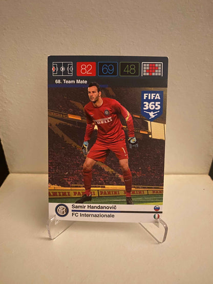 Fodbold kort Panini Adrenalyn XL FIFA 365 Nordic Edition 2015 - Inter Samir Handanovic - Pokedexet