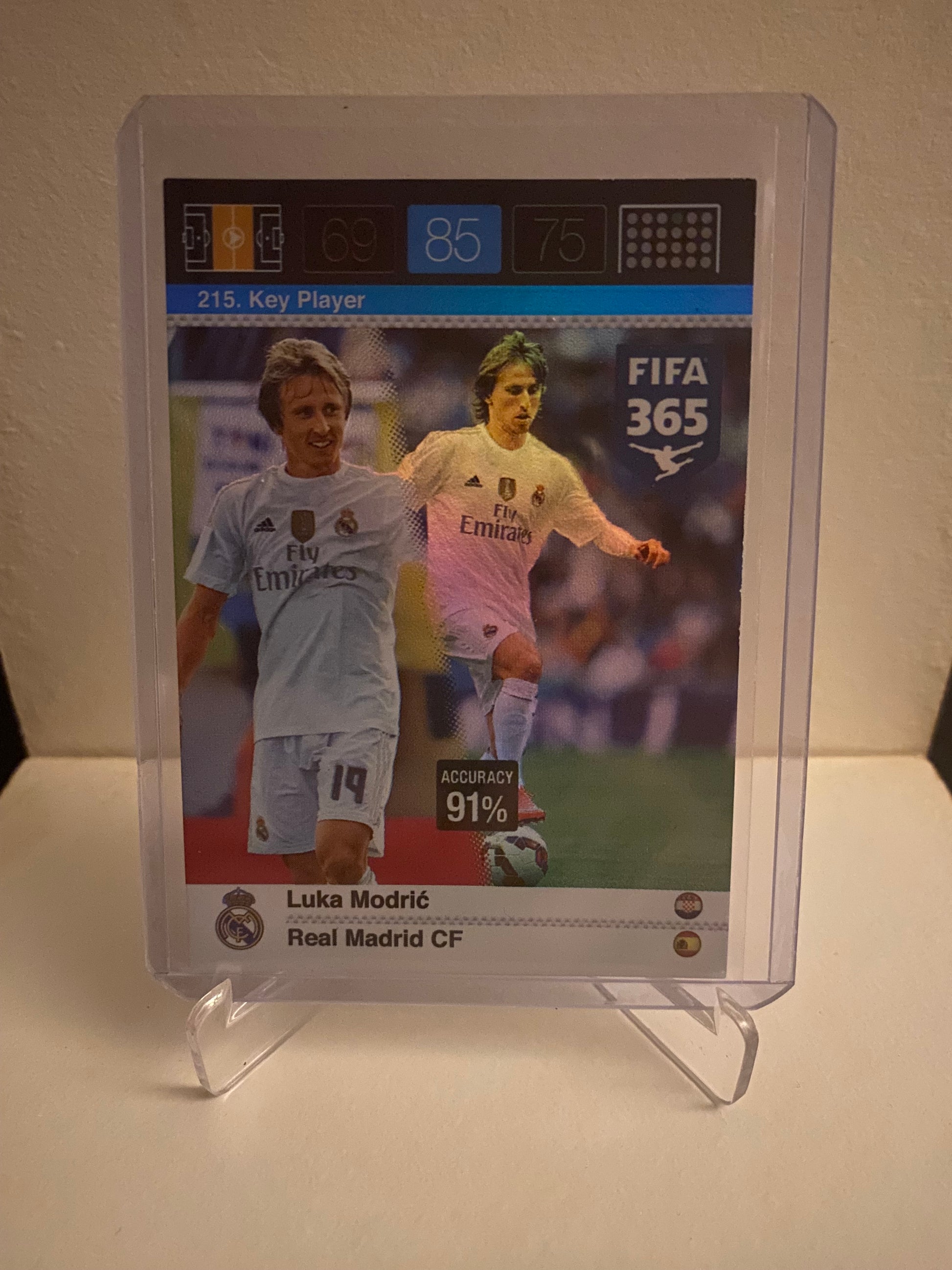 Panini Adrenalyn XL FIFA 365 - Real Madrid Luka Modric Holofoil - Pokedexet