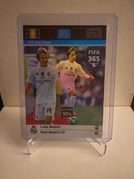 Panini Adrenalyn XL FIFA 365 - Real Madrid Luka Modric Holofoil - Pokedexet