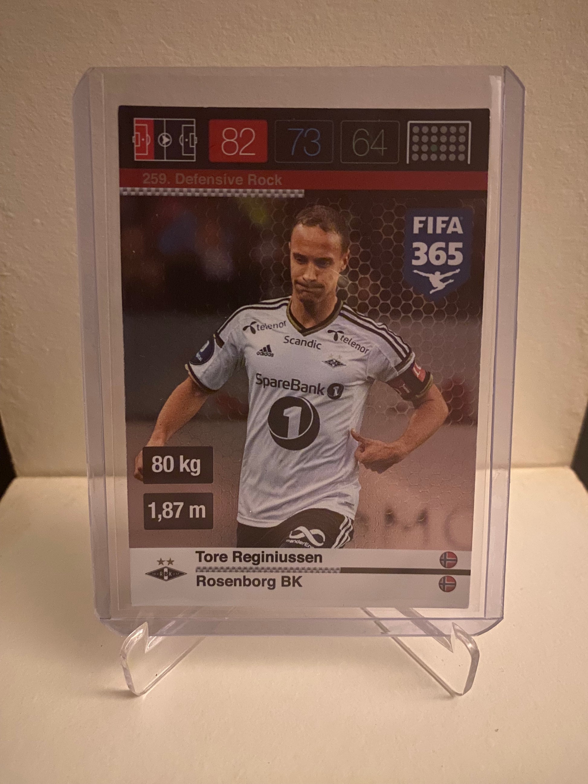 Panini Adrenalyn XL FIFA 365 - Rosenborg Tore Reginiussen Holofoil - Pokedexet
