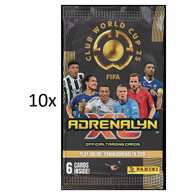 Panini Adrenalyn XL FIFA Club World Cup 2025 Booster Pakker