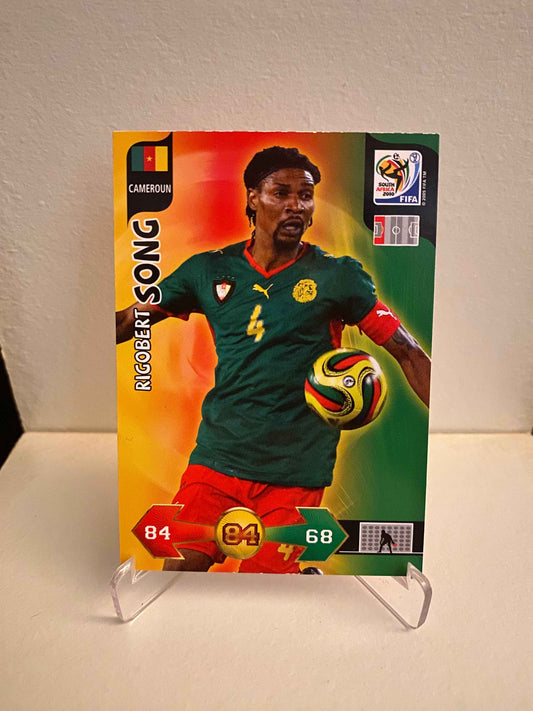 Fodbold kort Panini Adrenalyn XL FIFA World Cup 2010 - Cameroun Rigobert Song - Pokedexet