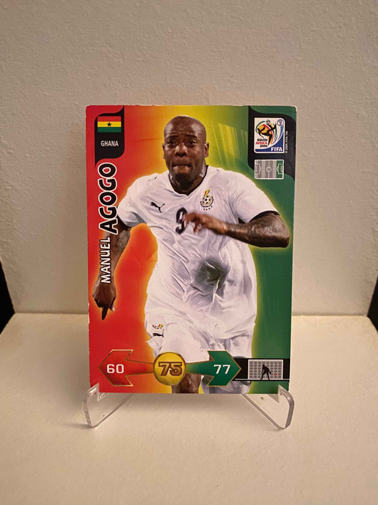 Fodbold kort Panini Adrenalyn XL FIFA World Cup 2010 - Ghana Manuel Agogo - Pokedexet