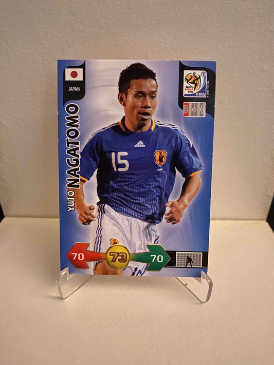 Fodbold kort Panini Adrenalyn XL FIFA World Cup 2010 - Japan Yuto Nagatomo - Pokedexet