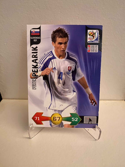 Fodbold kort Panini Adrenalyn XL FIFA World Cup 2010 - Slovakiet Peter Pekarik - Pokedexet