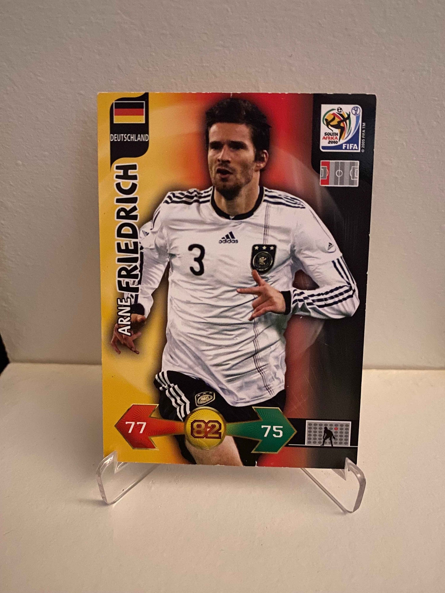 Fodbold kort Panini Adrenalyn XL FIFA World Cup 2010 - Tyskland Arne Friedrich - Pokedexet