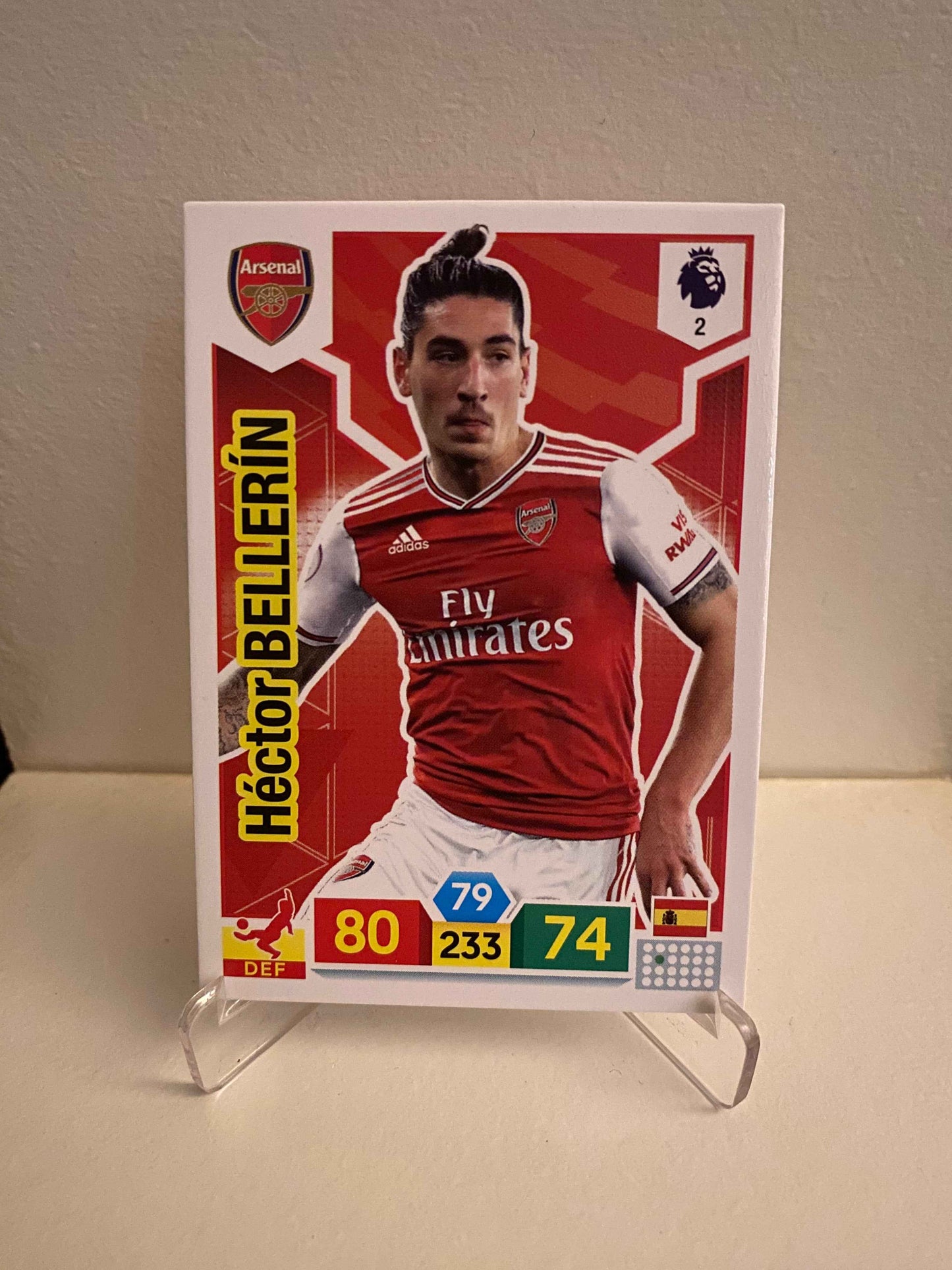 Fodbold kort Panini Adrenalyn XL Premier League 2019/2020 - Arsenal Hector Bellerin - Pokedexet