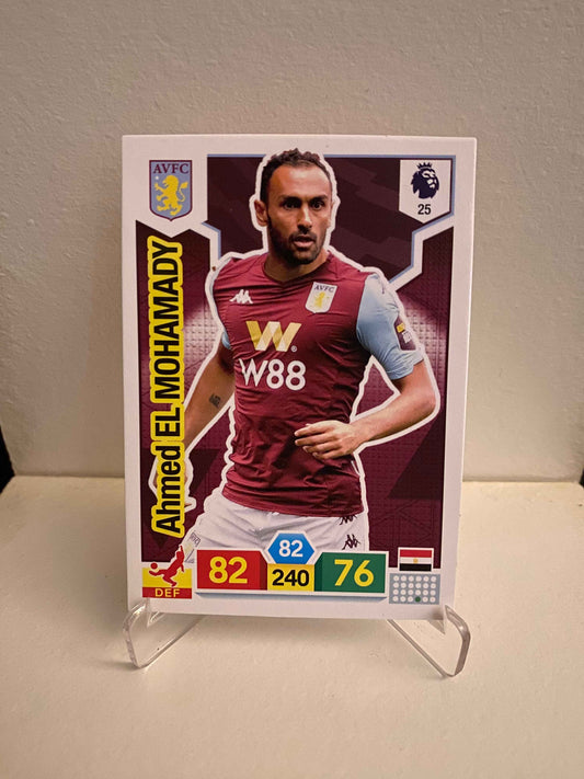 Fodbold kort Panini Adrenalyn XL Premier League 2019/2020 - Aston Villa Ahmed El Mohamady - Pokedexet