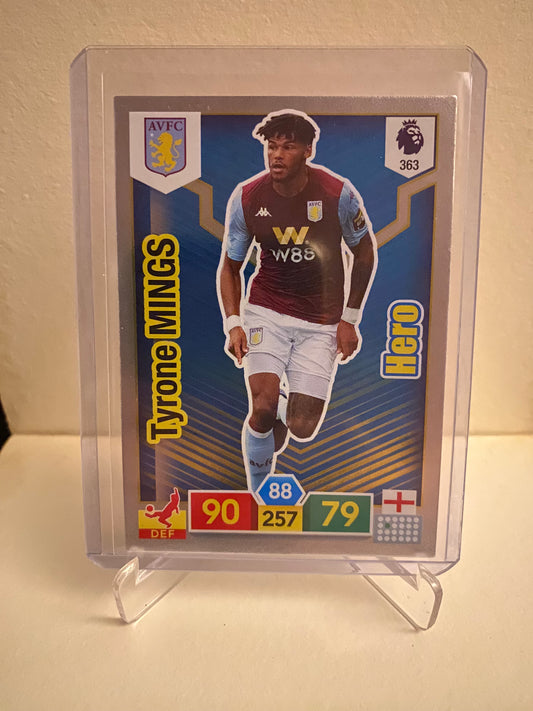 Panini Adrenalyn XL Premier League 2019/2020 Aston Villa Tyrone Mings Holofoil