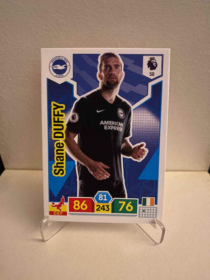 Fodbold kort Panini Adrenalyn XL Premier League 2019/2020 - Brighton Shane Duffy - Pokedexet