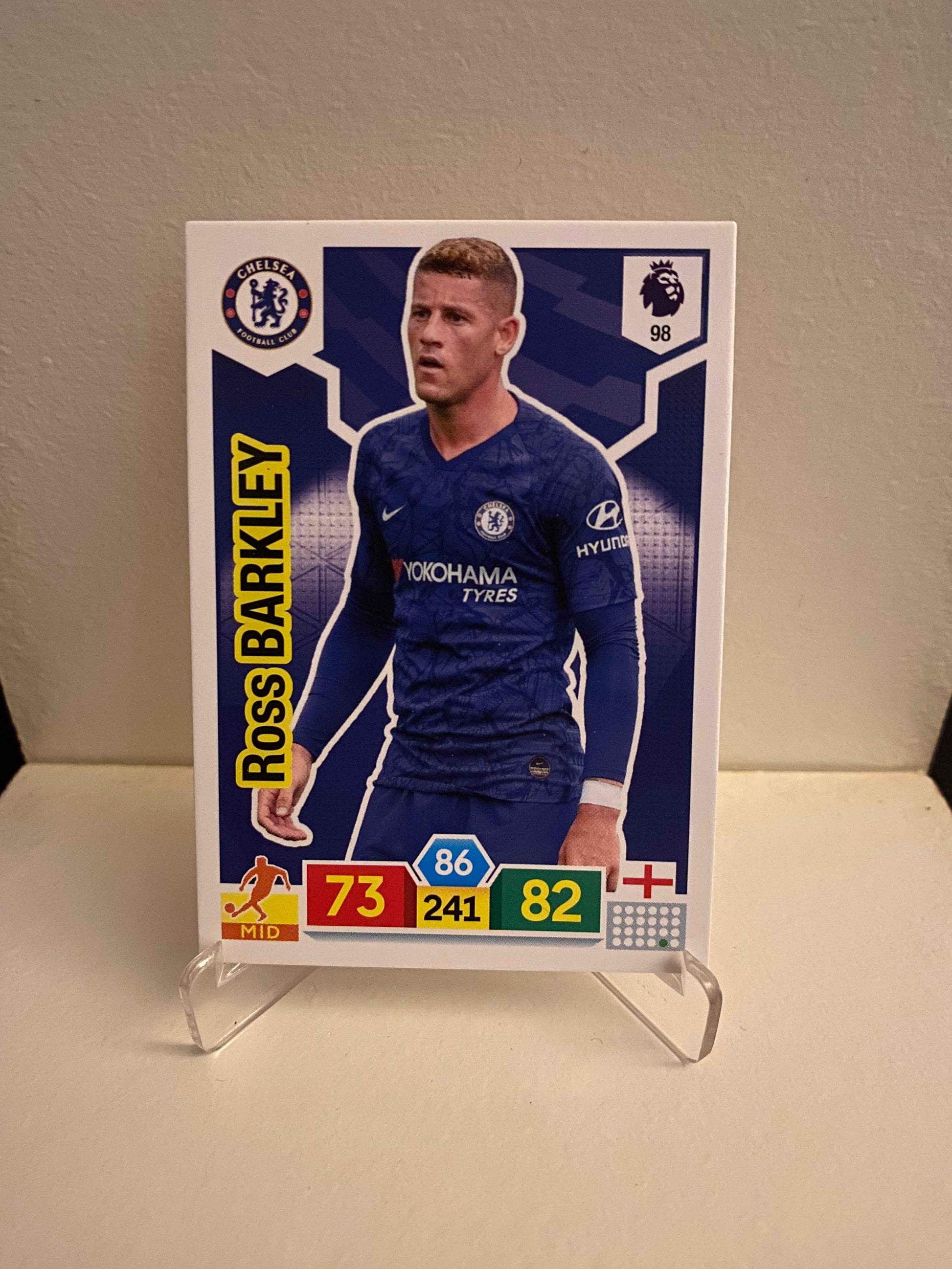 Fodbold kort Panini Adrenalyn XL Premier League 2019/2020 - Chelsea Ross Barkley - Pokedexet