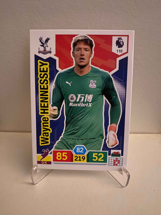 Fodbold kort Panini Adrenalyn XL Premier League 2019/2020 - Crystal Palace Wayne Hennessey - Pokedexet