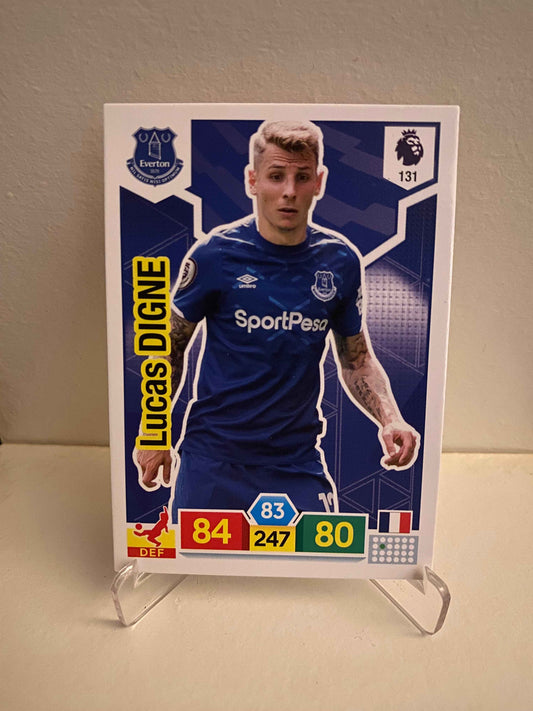 Fodbold kort Panini Adrenalyn XL Premier League 2019/2020 - Everton Lucas Digne - Pokedexet