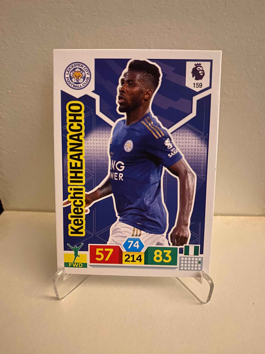 Fodbold kort Panini Adrenalyn XL Premier League 2019/2020 - Leicester City Kelechi Iheanacho - Pokedexet