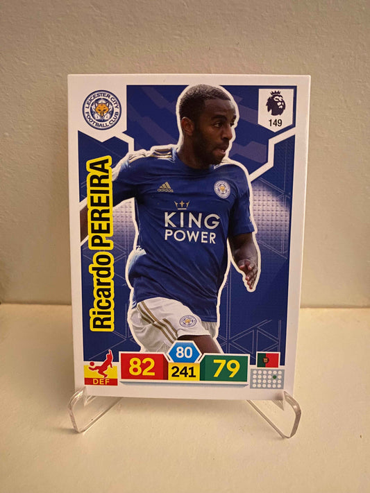 Fodbold kort Panini Adrenalyn XL Premier League 2019/2020 - Leicester City Ricardo Pereira - Pokedexet
