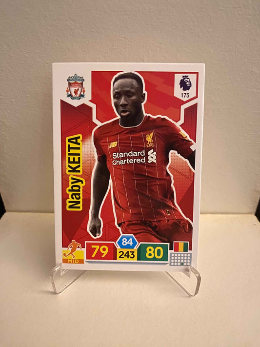 Fodbold kort Panini Adrenalyn XL Premier League 2019/2020 - Liverpool Naby Keita - Pokedexet