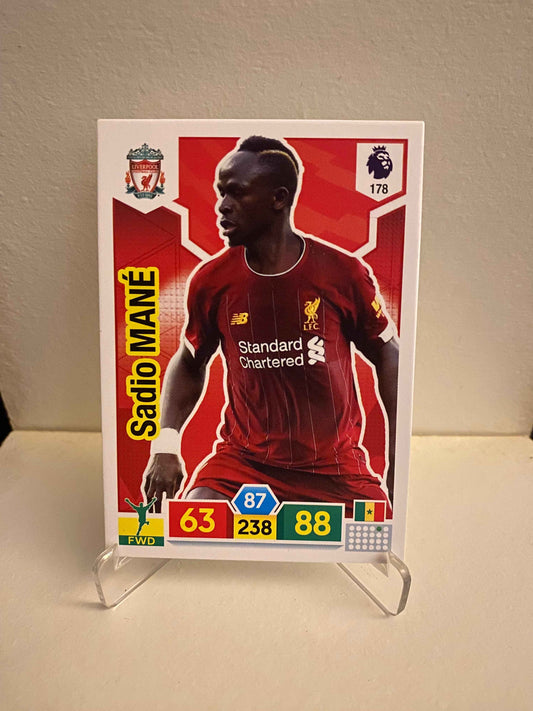 Fodbold kort Panini Adrenalyn XL Premier League 2019/2020 - Liverpool Sadio Mane - Pokedexet