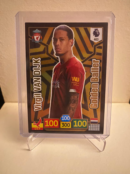 Fodbold kort Panini Adrenalyn XL Premier League 2019/2020 - Liverpool Virgil Van Dijk Holofoil - Pokedexet
