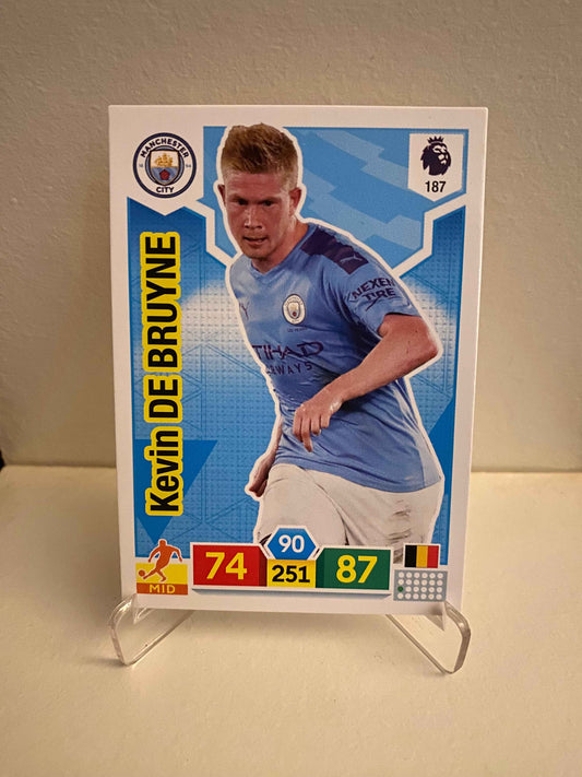 Fodbold kort Panini Adrenalyn XL Premier League 2019/2020 - Manchester City Kevin De Bruyne - Pokedexet