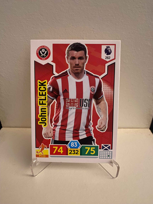 Fodbold kort Panini Adrenalyn XL Premier League 2019/2020 - Sheffield United John Fleck - Pokedexet