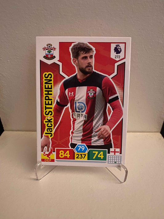 Fodbold kort Panini Adrenalyn XL Premier League 2019/2020 - Southampton Jack Stephens - Pokedexet