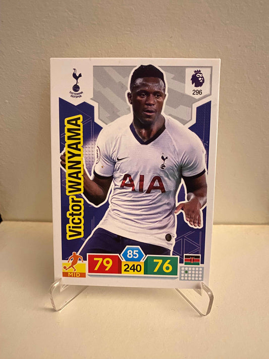 Fodbold kort Panini Adrenalyn XL Premier League 2019/2020 - Tottenham Victor Wanyama - Pokedexet