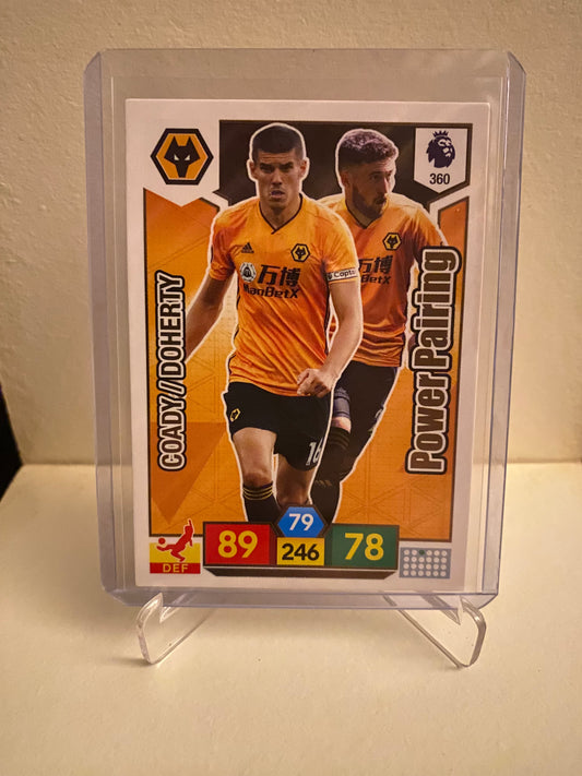 Panini Adrenalyn XL Premier League 2019/2020 Wolverhampton Coady/Doherty Holofoil