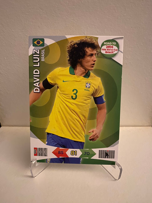 Panini Adrenalyn XL Road To World Cup 2014 Brasilien David Luiz