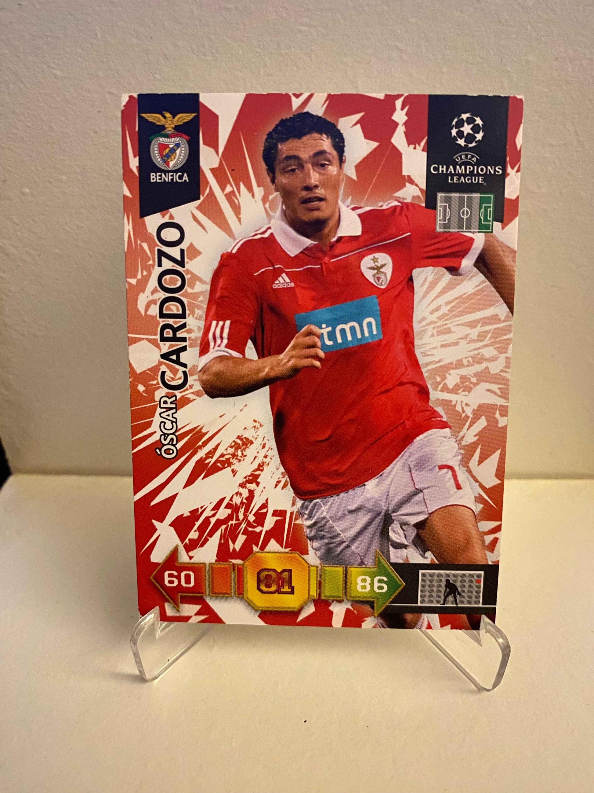 Panini Adrenalyn XL UEFA Champions League 2010-2011 - Benfica Oscar Cardozo