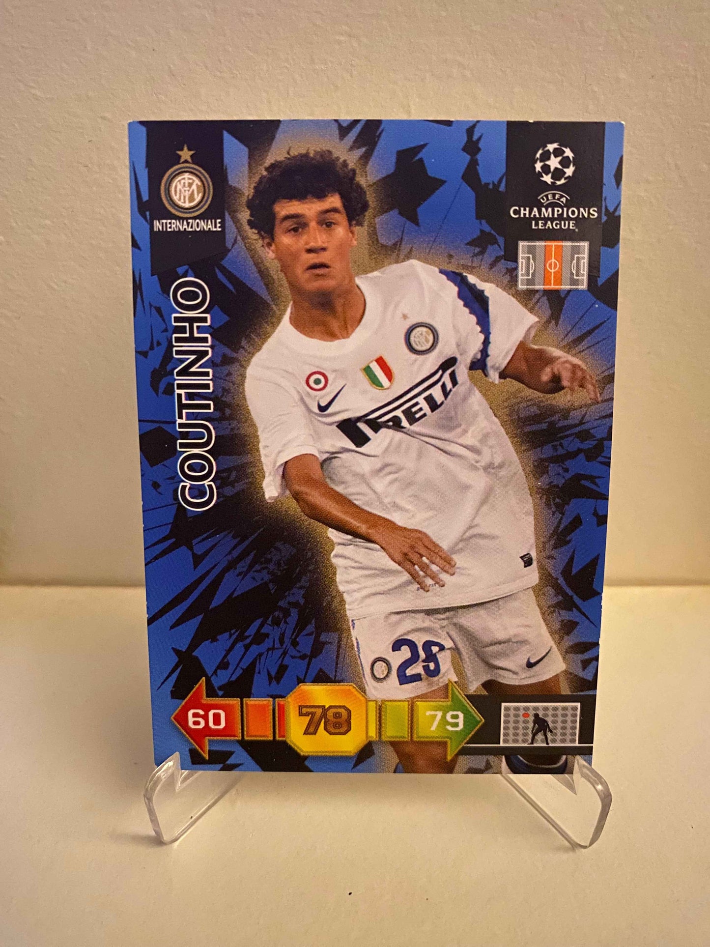 Panini Adrenalyn XL UEFA Champions League 2010-2011 - Inter Milano Coutinho